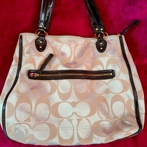 2000s coach tote purse